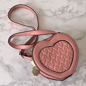 LUV BETSEY Betsey Johnson Novelty Heart Crossbody
